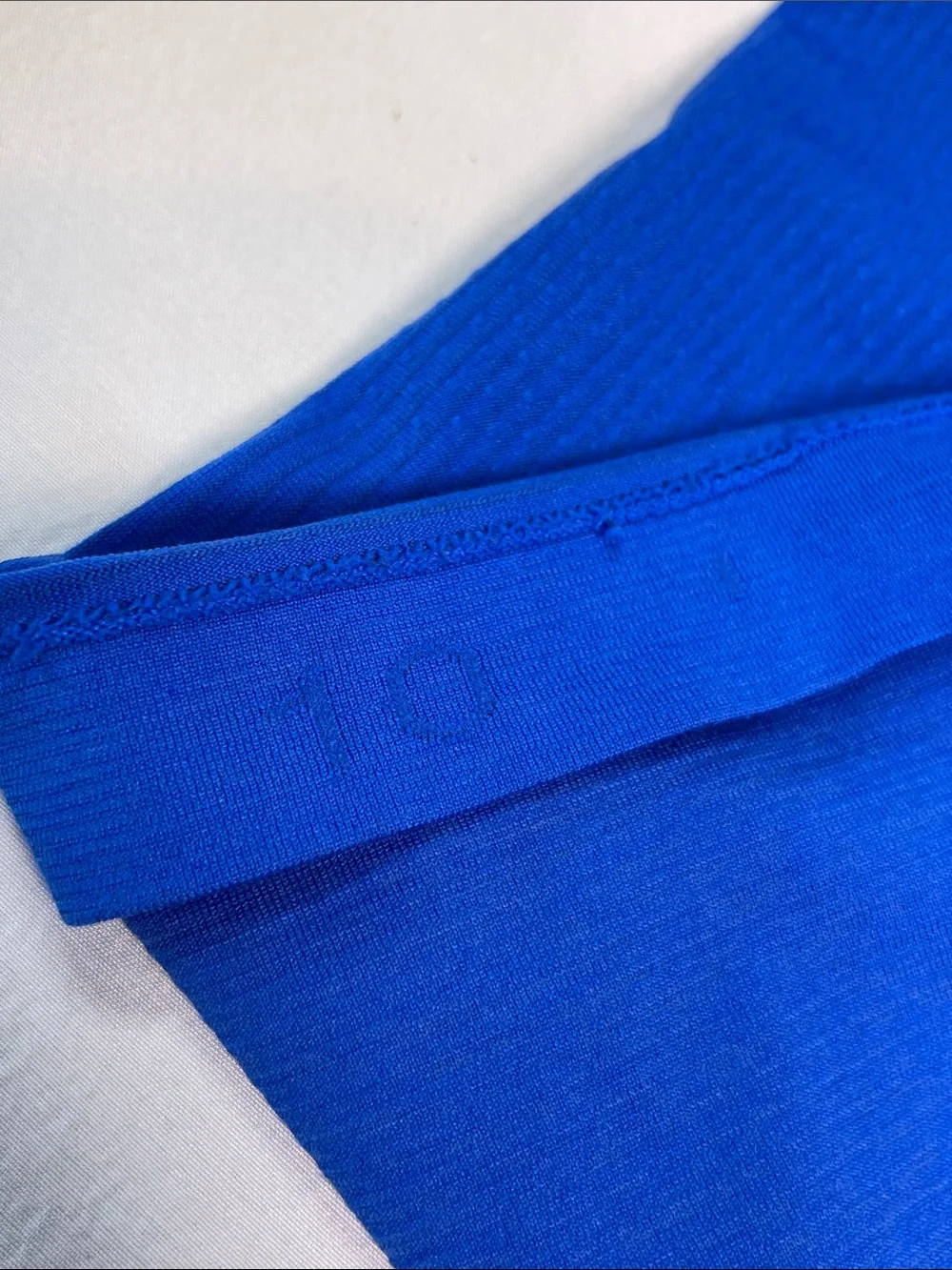 Lululemon Swiftly Tech Short Sleeve Shirt 2.0 Blazer Blue Size 10